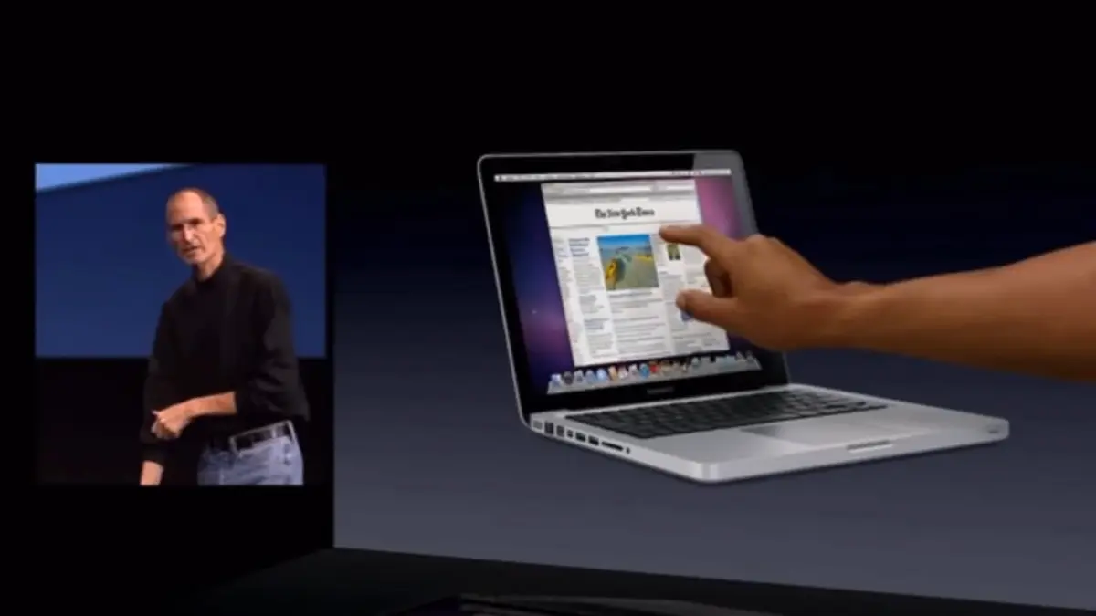 Steve Jobs war kein Fan von Touchscreen-Laptops