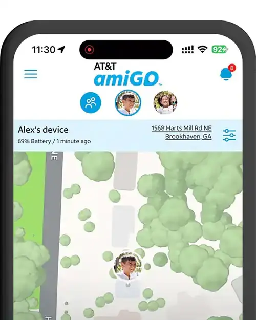 AT&T amiGO Jr. Phone und Watch 2 f&uuml;r Kinder bis 12 Jahre