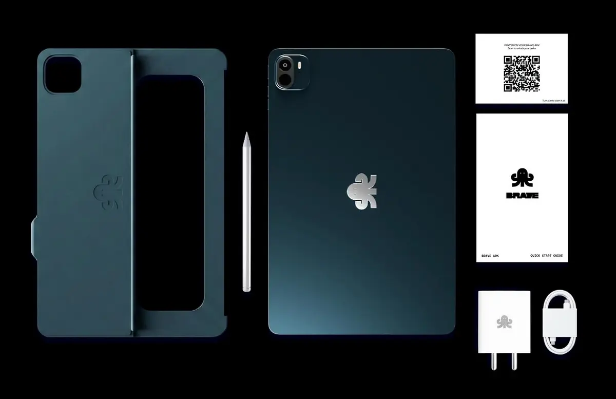 Brave Ark Tablet mit 12,95-Zoll-Display und 14.550mAh-Akku vorgestellt