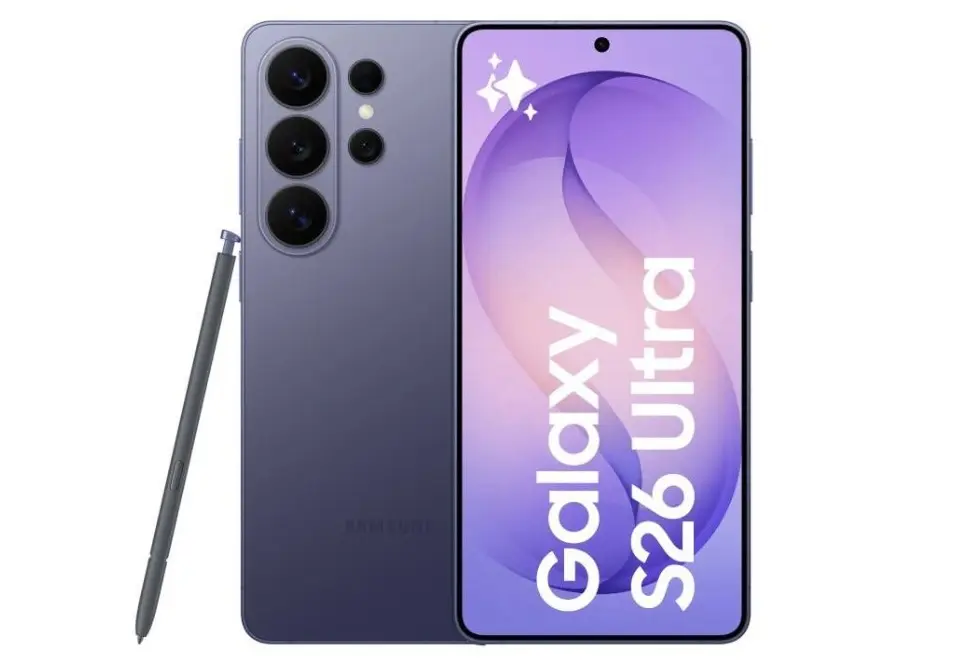 Durchgesickertes Render des Galaxy S26 Ultra