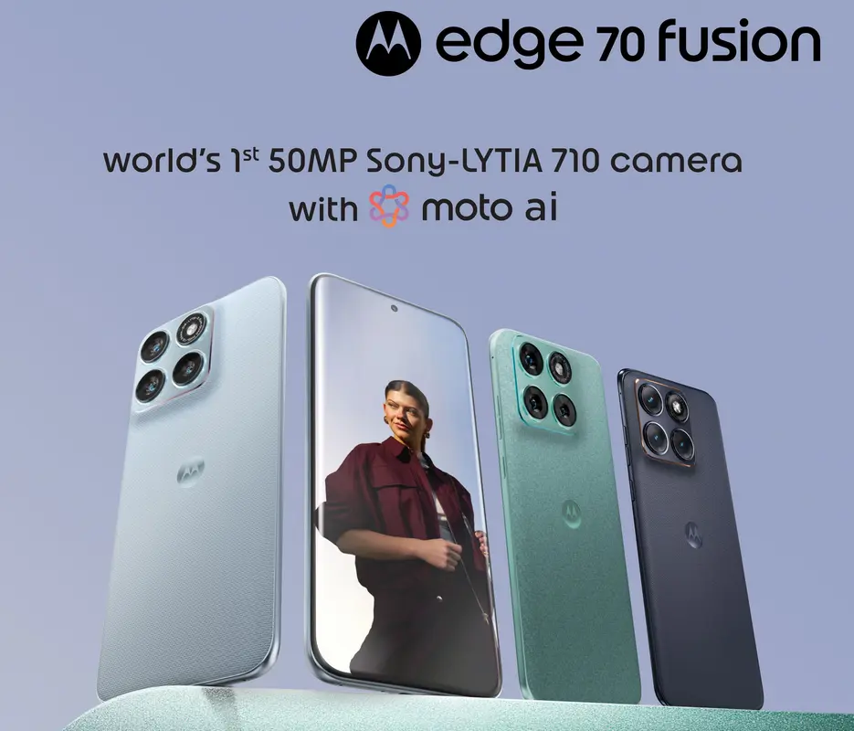 Motorola best&auml;tigt offiziell die Spezifikationen des Edge 70 Fusion