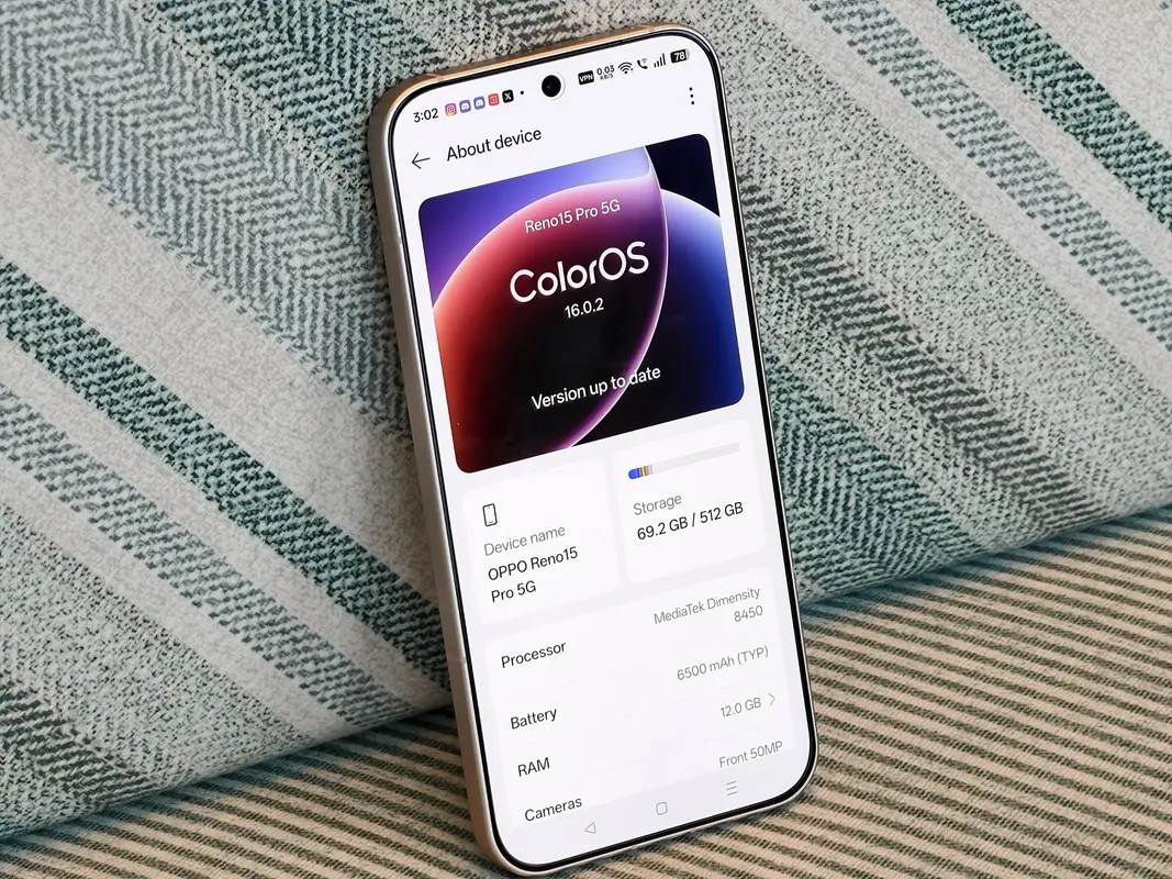 Oppo Reno15 Pro Indien Test