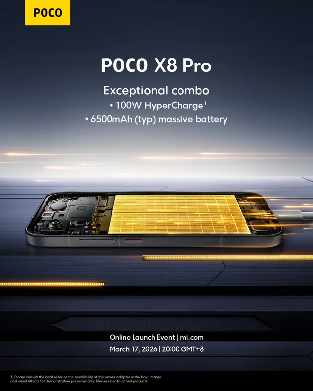 Poco X8 Pro Series Launch Live Stream