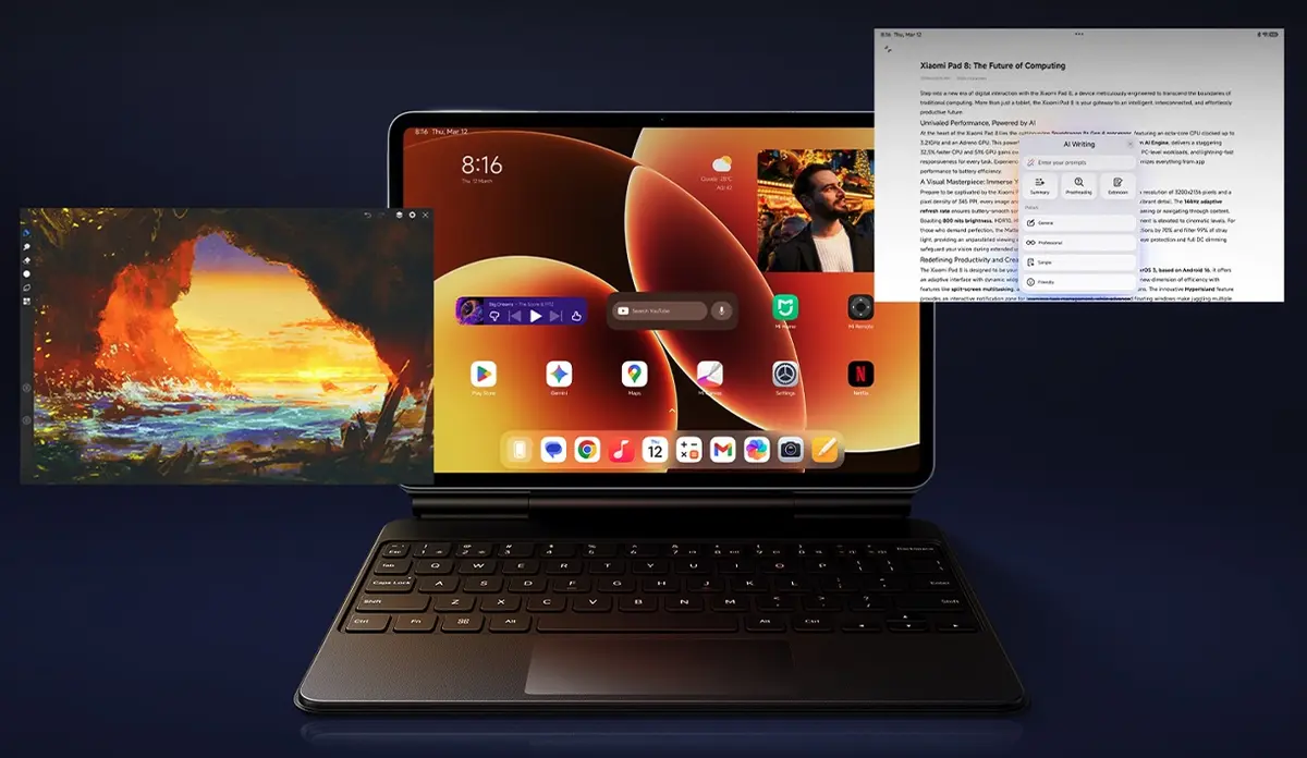 Xiaomi Pad 8: Globaler Start f&uuml;r den 28. Februar best&auml;tigt