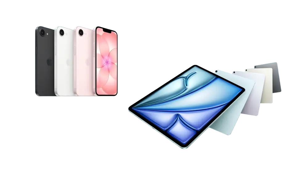 iPhone 17e und M4 iPad Air jetzt im Handel erhältlich